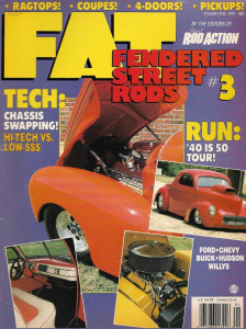 FAT FENDERED STREET RODS 1991 #3 By ROD ACTION
